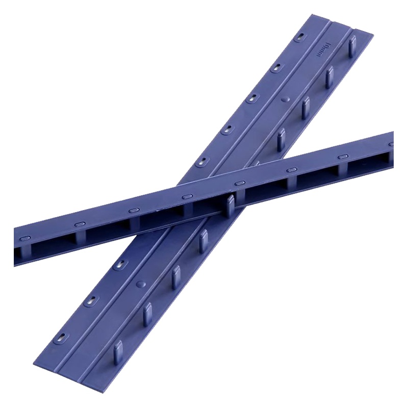 得力deli3827装订夹条胶圈装订机专用压边条10孔10mm100支/盒装