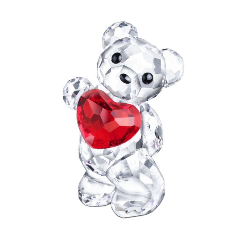 SWAROVSKI施华洛世奇 手捧爱心小熊摆件 人造水晶 送恋人958449