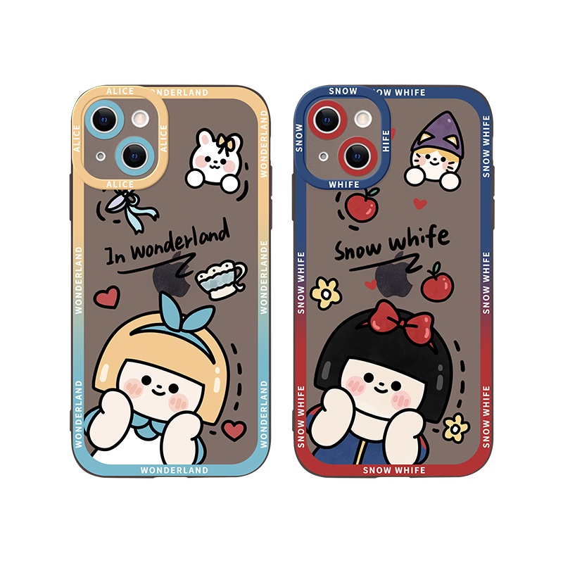 卡绮iPhone13手机壳苹果12promax新款iPhone透明11瞳眼白雪公主