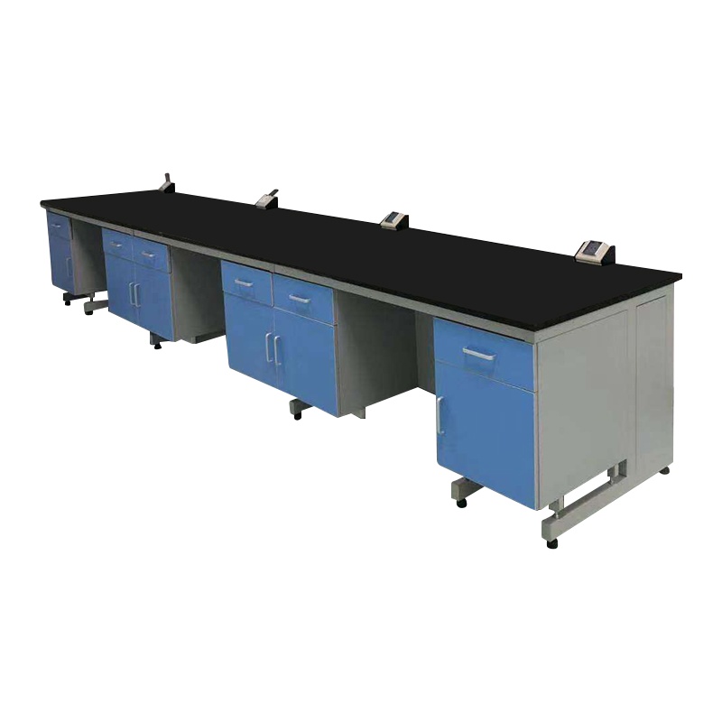 利特莱依钢木实验台全钢边台化验室操作台实验桌操作桌化学实验室工作台[工厂现做 7天内发货]