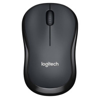 M220 鼠标 无线鼠标 办公鼠标 静音鼠标 对称鼠标 灰黑色 带无线2.4G接收器