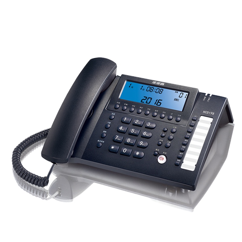 IK 步步高HCD198录音电话机 USB录音电话 高档办公留言固定电话座机