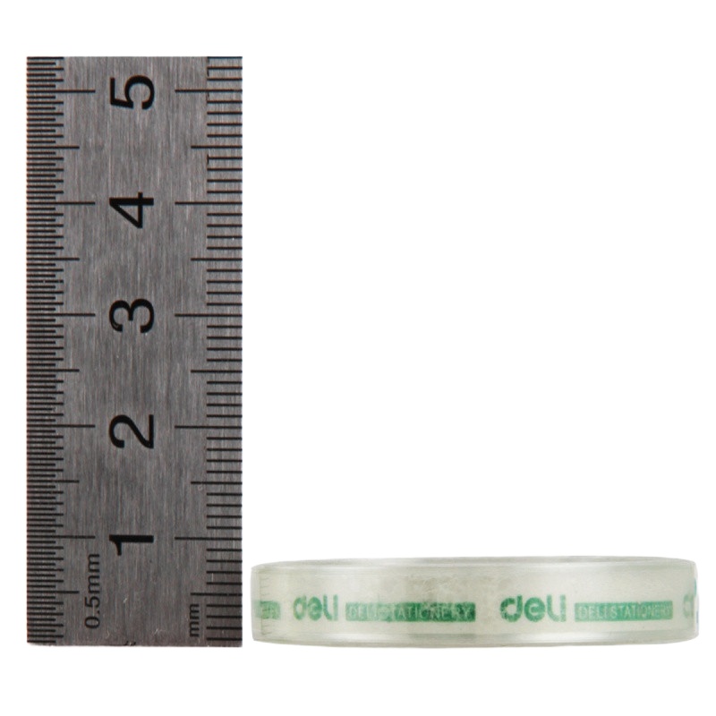 得力(deli) 小学生用透明胶带改正带学习用品 36卷装8mm 30002(七包服务)