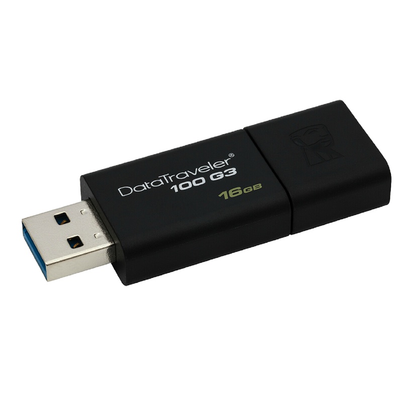 金士顿(Kingston)32G商务办公U盘64G128G16G USB3.0优盘定制刻字DT100 16G 优盘