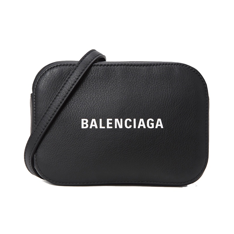 Balenciaga/巴黎世家 女士牛皮单肩斜挎包 552372黑色1000