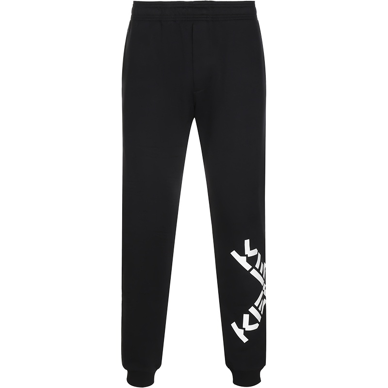 高田贤三 KENZO 男士KENZO SPORT系列棉质抽绳慢跑裤运动裤FB6 5PA717 4MS