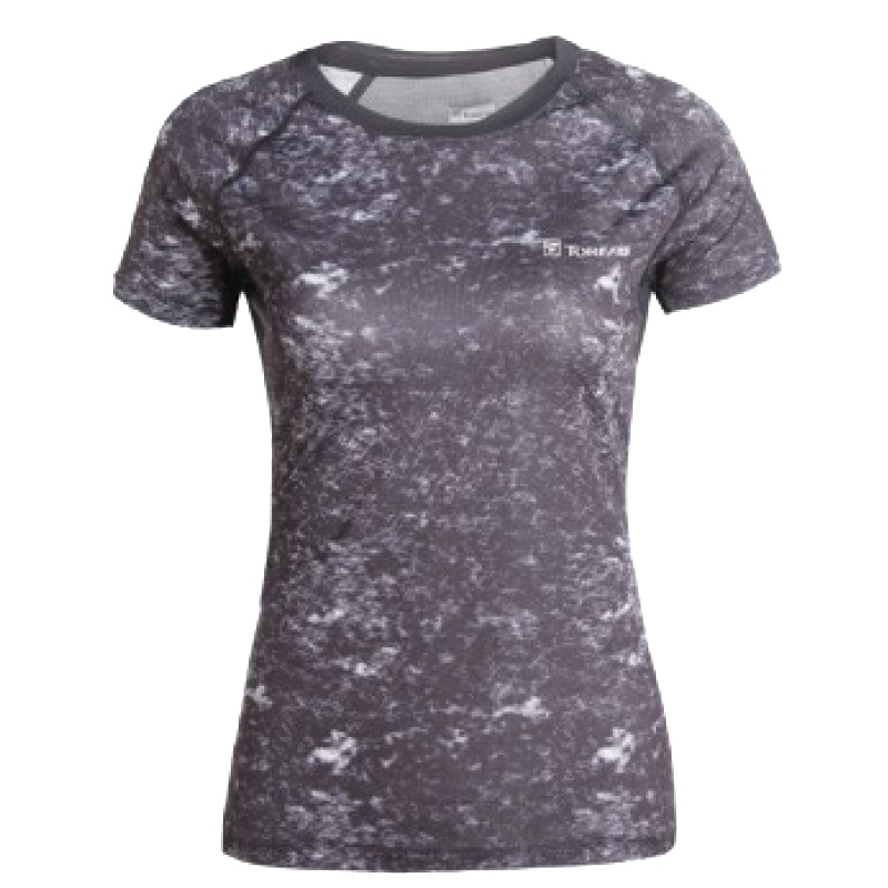 探路者（TOREAD）户外男女跑步短袖T恤弹力快干透气KAJG81657/82658