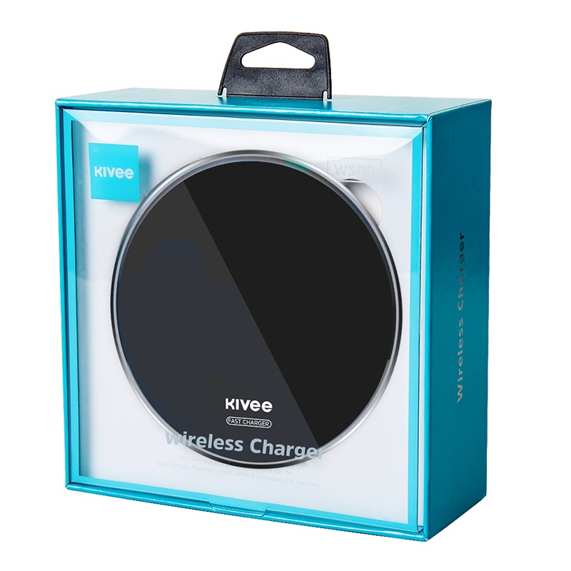 KIVEE 可逸 无线充电器 苹果安卓手机QI快充磁吸无线电器 WS08 /WS09/WS15 WS08 15W