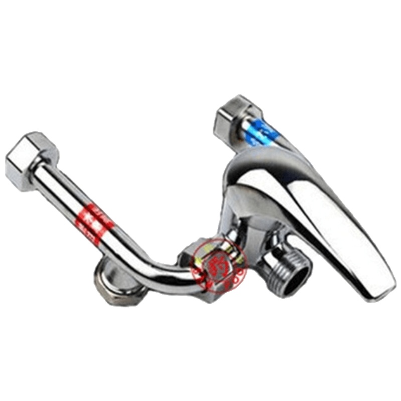 电热水器混水阀套装 明装U型冷热阀 电热水器冷热水龙头开关安心抵