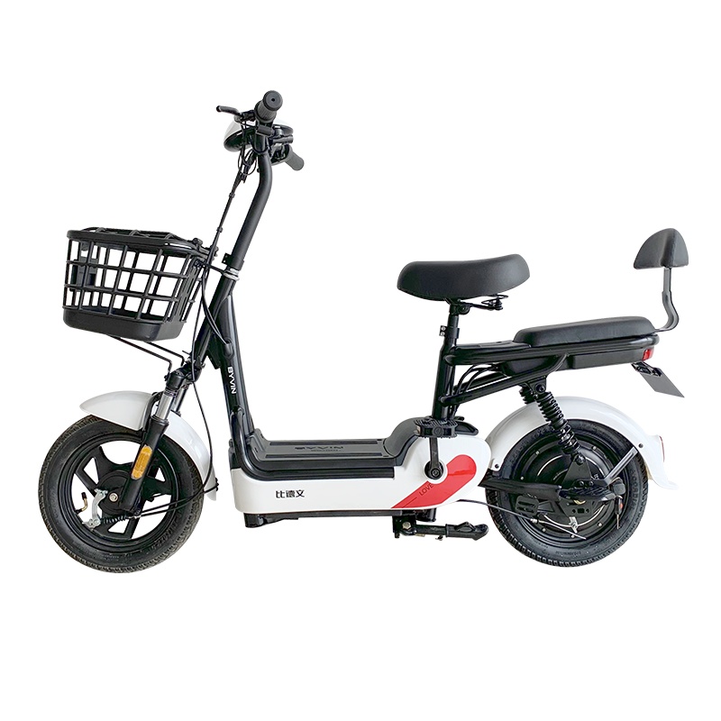 比德文电动车 乐萌优享版 小型电动车48V男女电瓶车新国标电动自行车学生款代步车助力车老人电动滑板车两轮单车成人