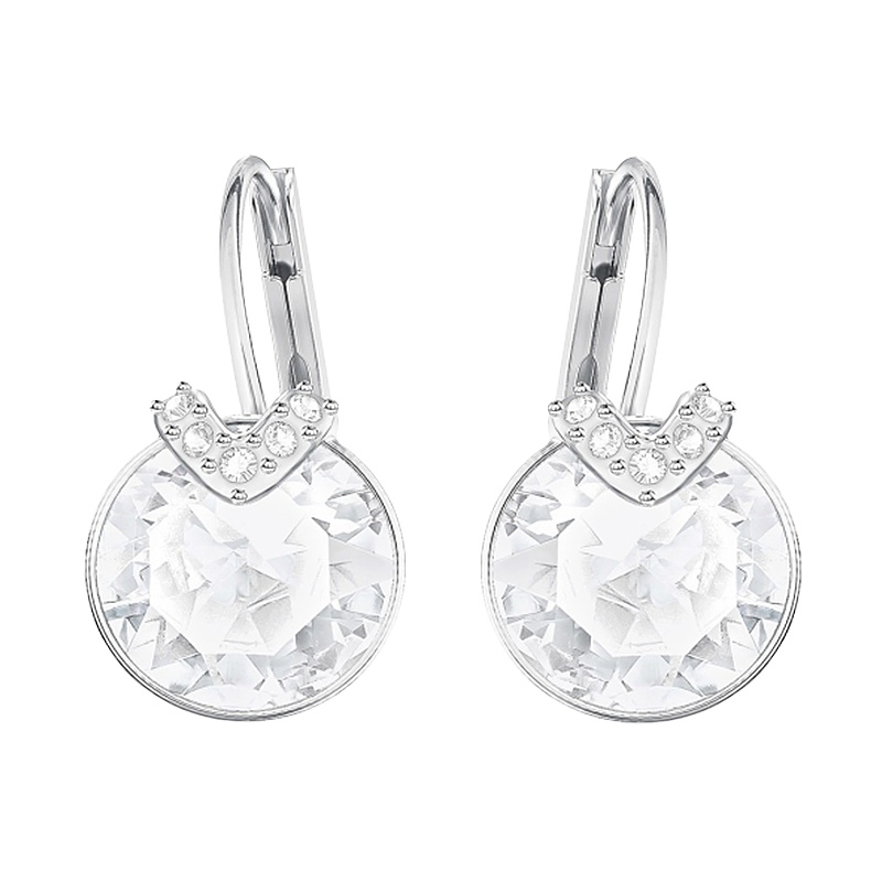 SWAROVSKI施华洛世奇 小号贝拉水晶穿孔耳环多色可选耳饰女士 送恋人 人造水晶