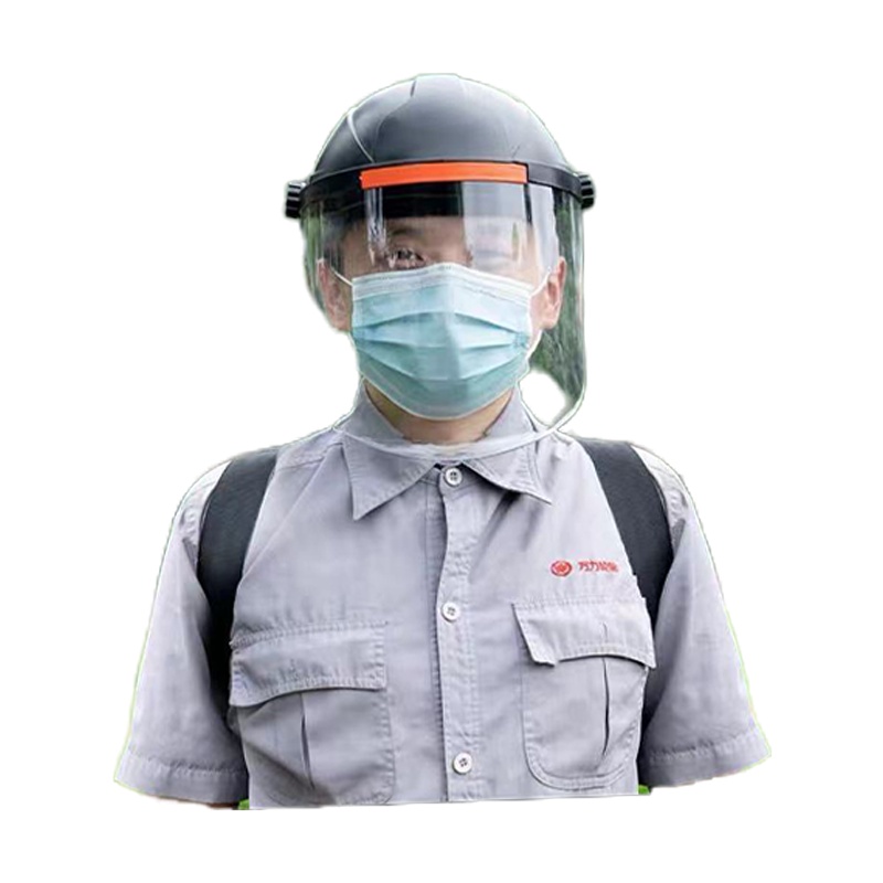 DP 面罩防护面具 护脸打药全脸切割焊工电焊防护罩 黑色
