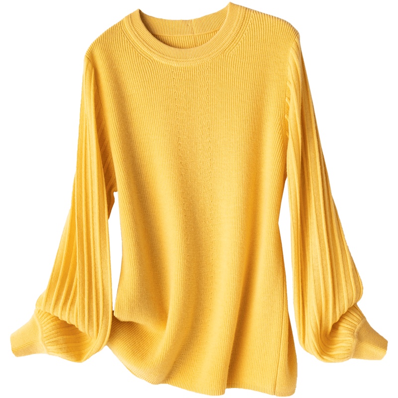 恒源祥女装100纯羊毛针织衫女套头毛衣色2020春季羊毛衫女