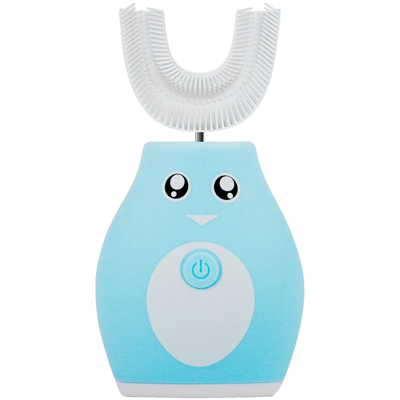 儿童智能超声波U型电动牙刷 大童（7-12岁）蓝色