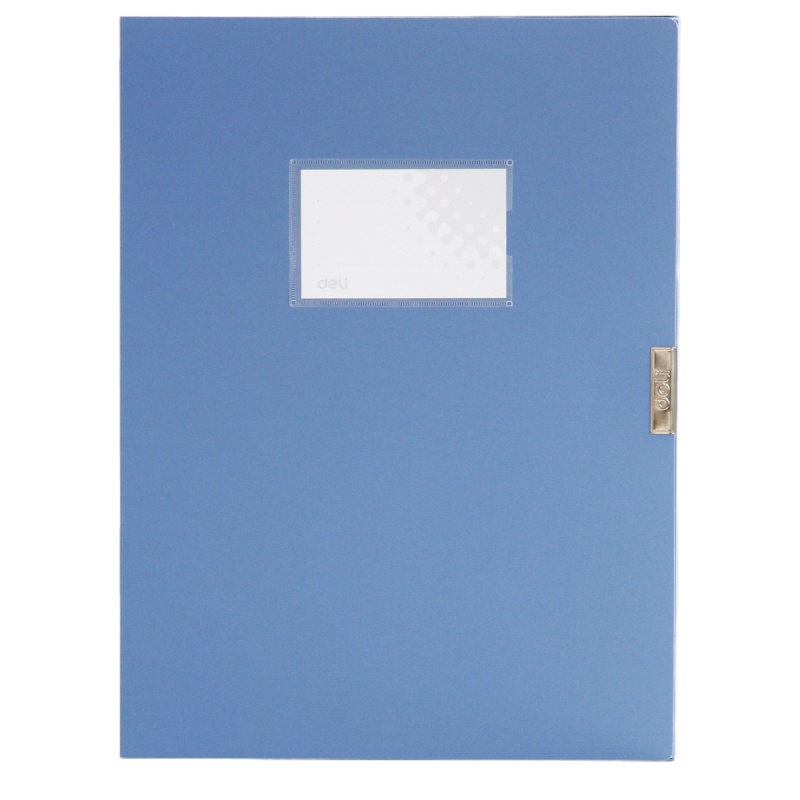 得力(deli)DL-5622办公档案盒 五个装蓝色