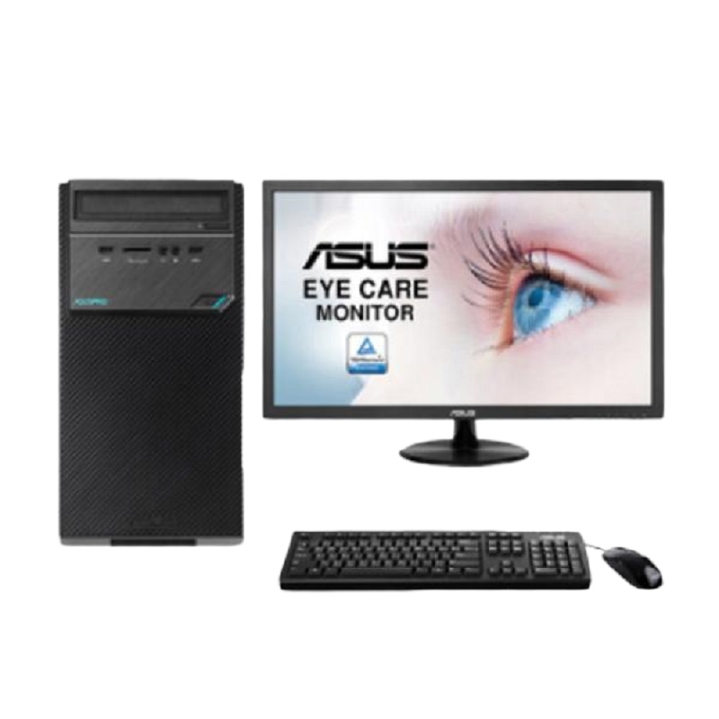华硕（ASUS）D320MT 商用台式机I3-10100 8G 1TB 128GSSD 21.5 寸