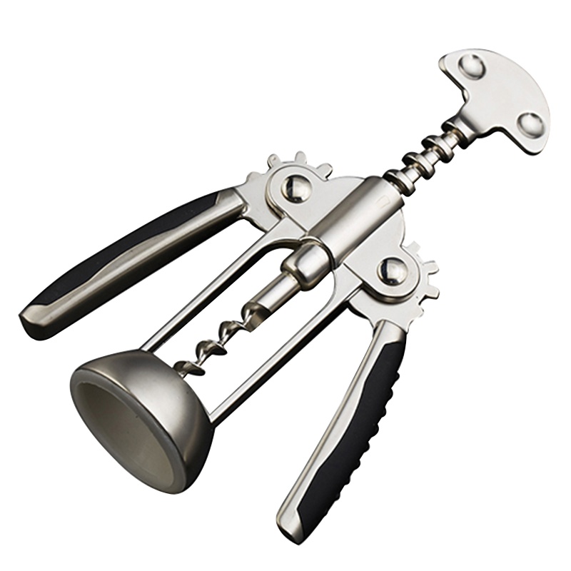 欧圣美 多功能红酒开瓶器 啤酒开酒器 开葡萄酒启瓶器 家用拔塞钻 瓶起子M-0307