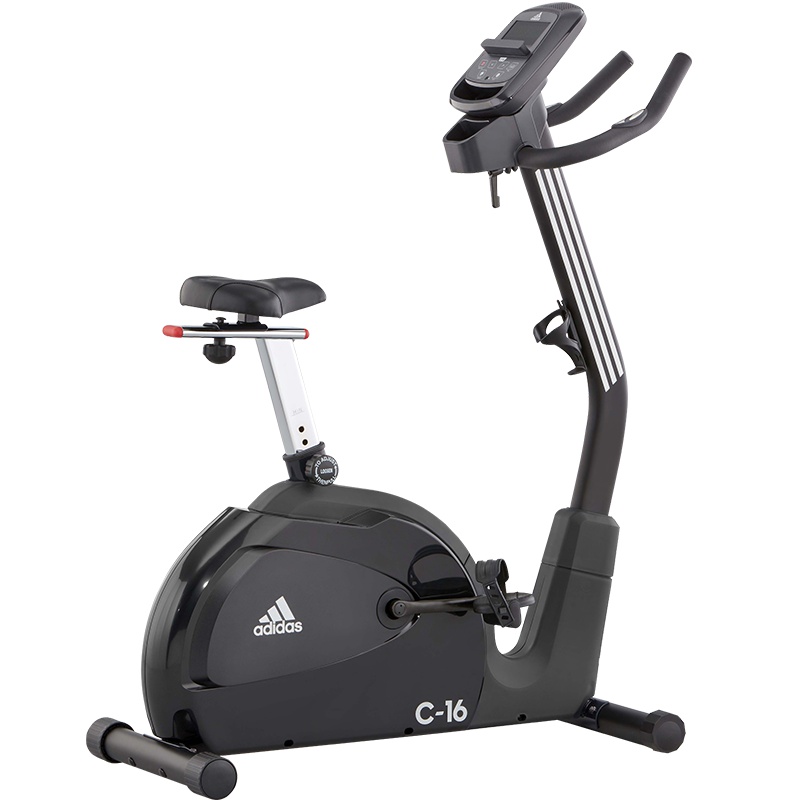 Adidas健身车家用动感单车静音电动磁控室内锻炼脚踏自行车运动减肥健身器材C-16