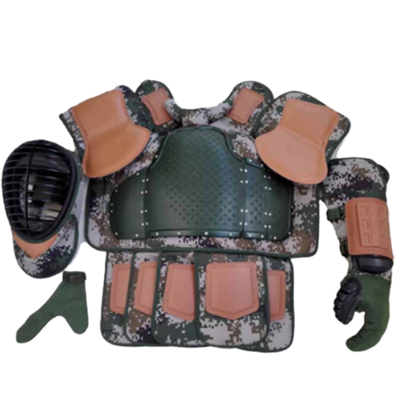 兵行者BXZ-CSHJ部队训练刺杀护具武款迷彩对抗护具训练木枪格斗刺杀木枪击剑对抗护甲