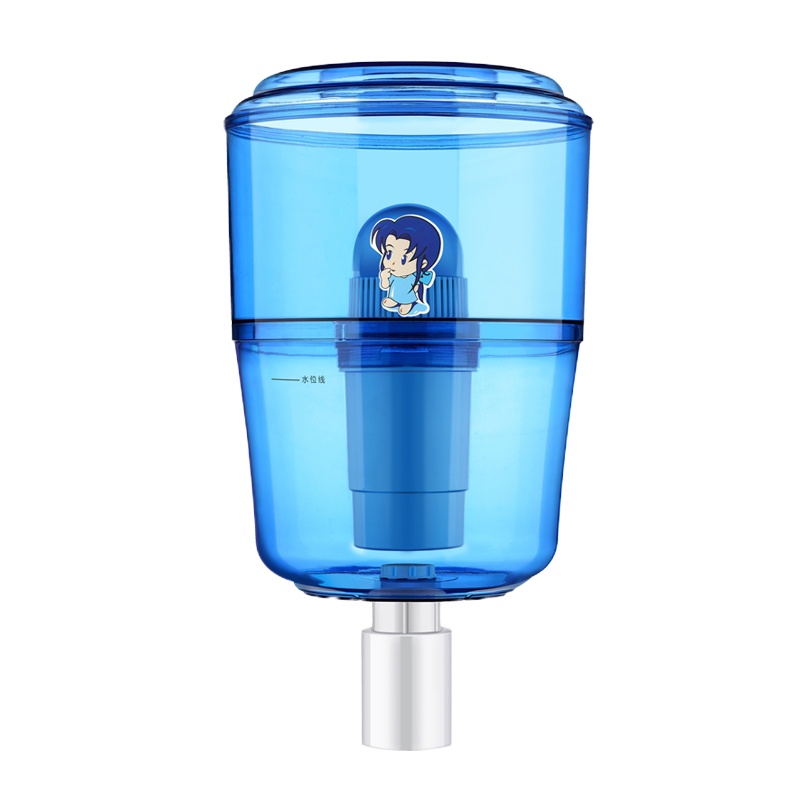 饮水机净水桶过滤桶直饮净水器过滤水桶家用自来水净化饮水桶 13升6层可拆滤芯
