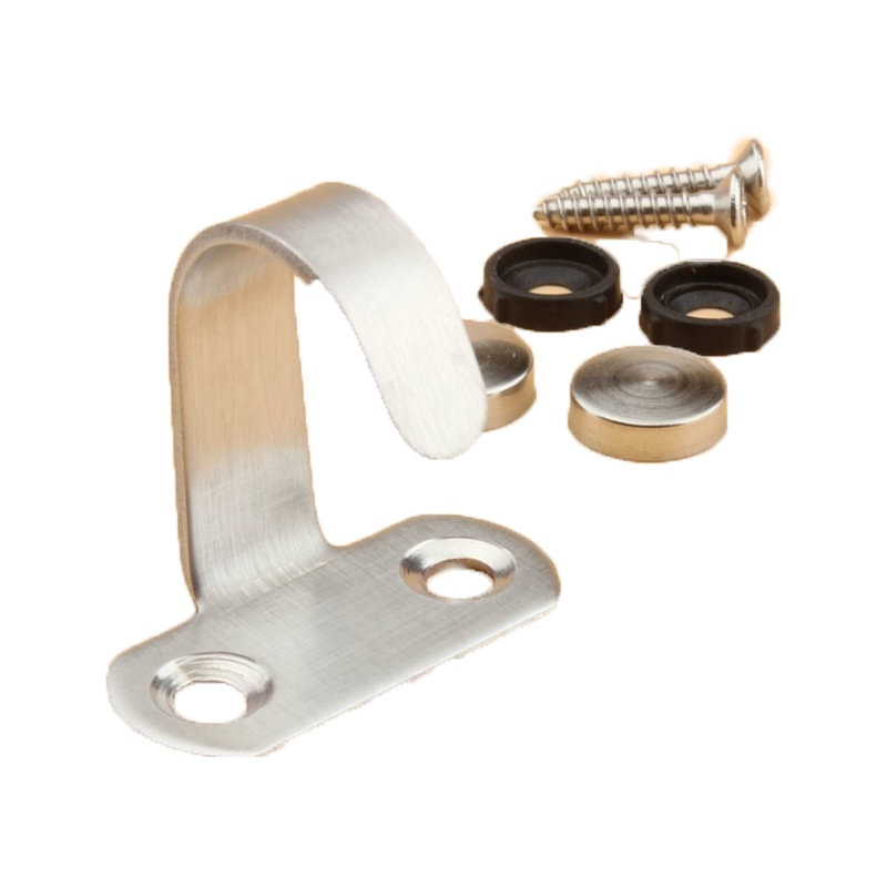 得力(deli) 2912不锈钢办公挂钩 含螺丝