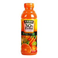 农夫山泉农夫果园500ml*15瓶/箱胡萝卜橙味混合果蔬汁