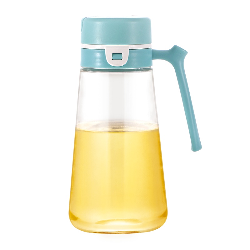 乐扣乐扣油壶油瓶家用厨房油罐酱油醋调味罐自动开合玻璃油壸醋壶调料器皿