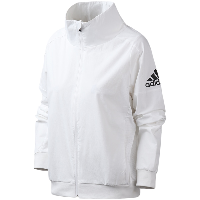 阿迪达斯女服外套夹克梭织休闲运动服EH3887