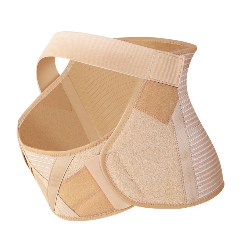 爱护佳托腹带孕妇专用耻骨痛夏季薄款孕期护腰带护胎怀孕晚期托腹豪华款S码