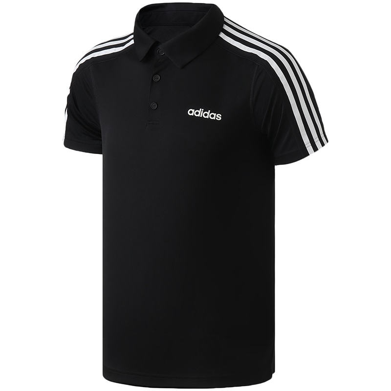 【自营】阿迪达斯男服短袖POLO衫翻领综合训练运动服DT3048