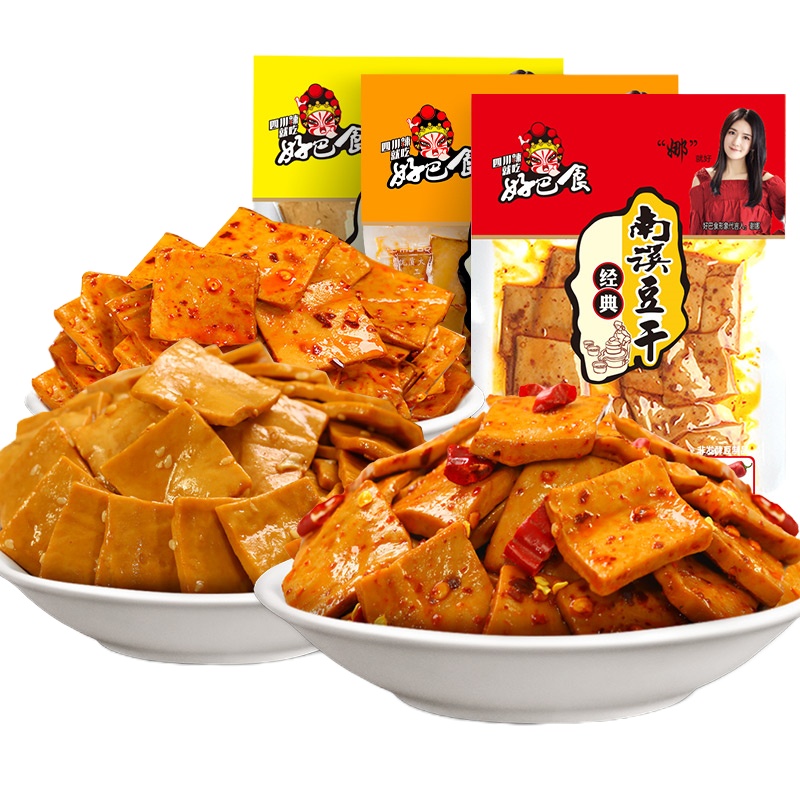 好巴食五麻辣味豆干68g