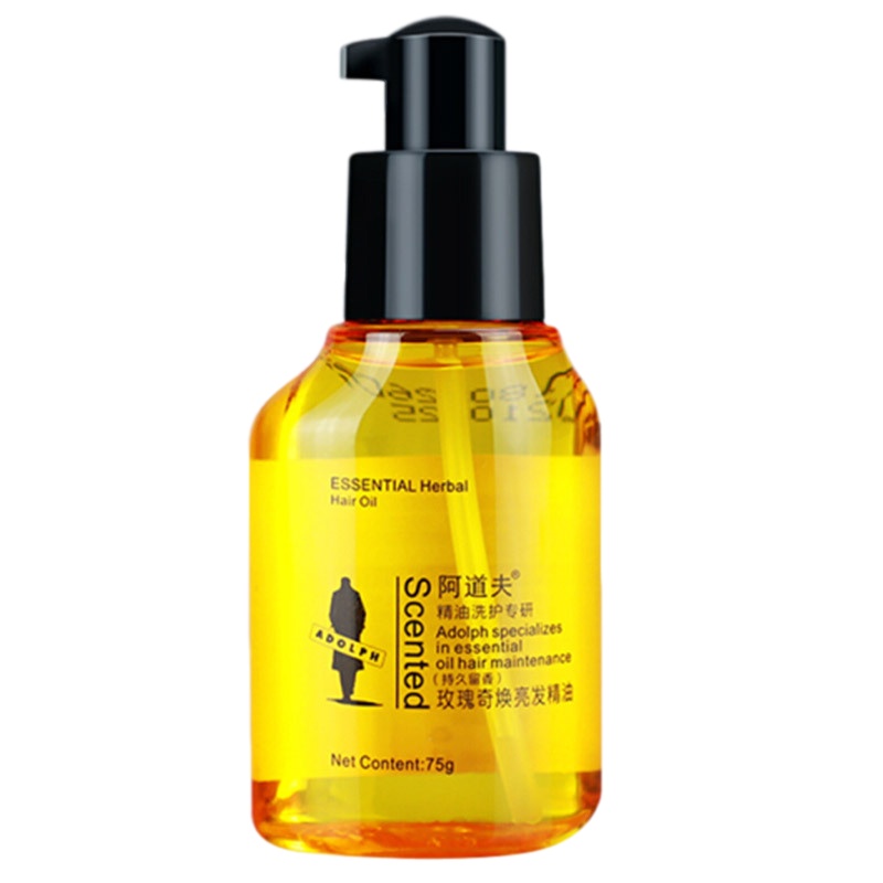 阿道夫精油洗护专研精油(玫瑰奇焕亮发)75g修护滋养秀发便携旅行装