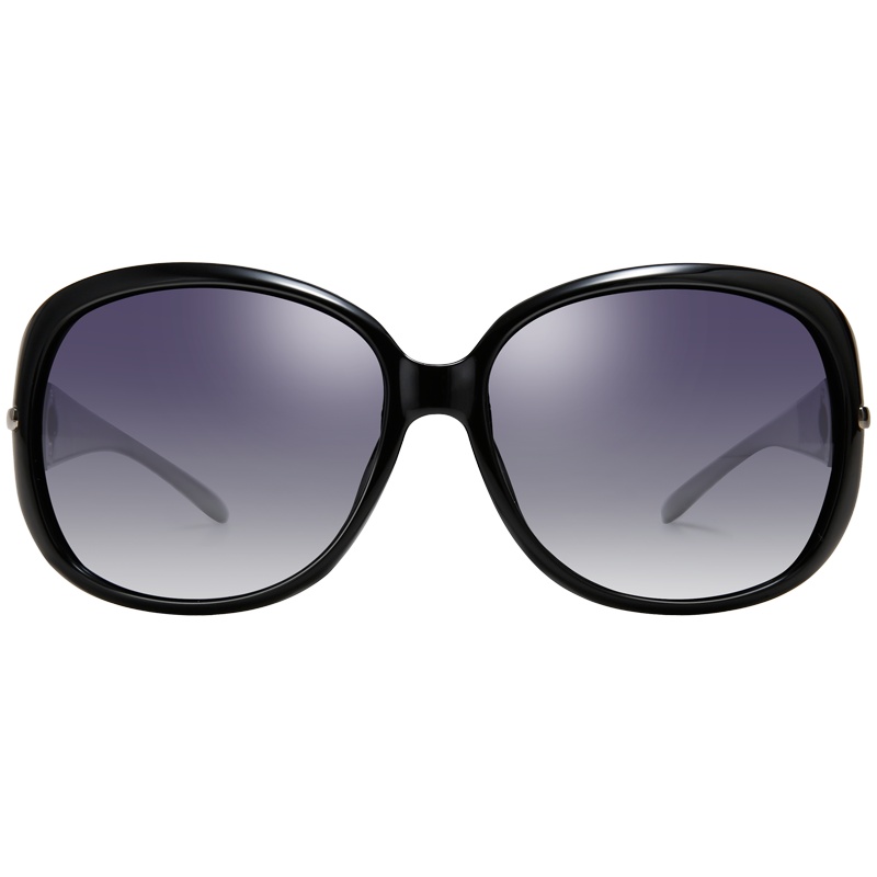 帕森潮流偏光太阳镜女 时尚优雅水钻大框潮墨镜司机驾驶镜 6214