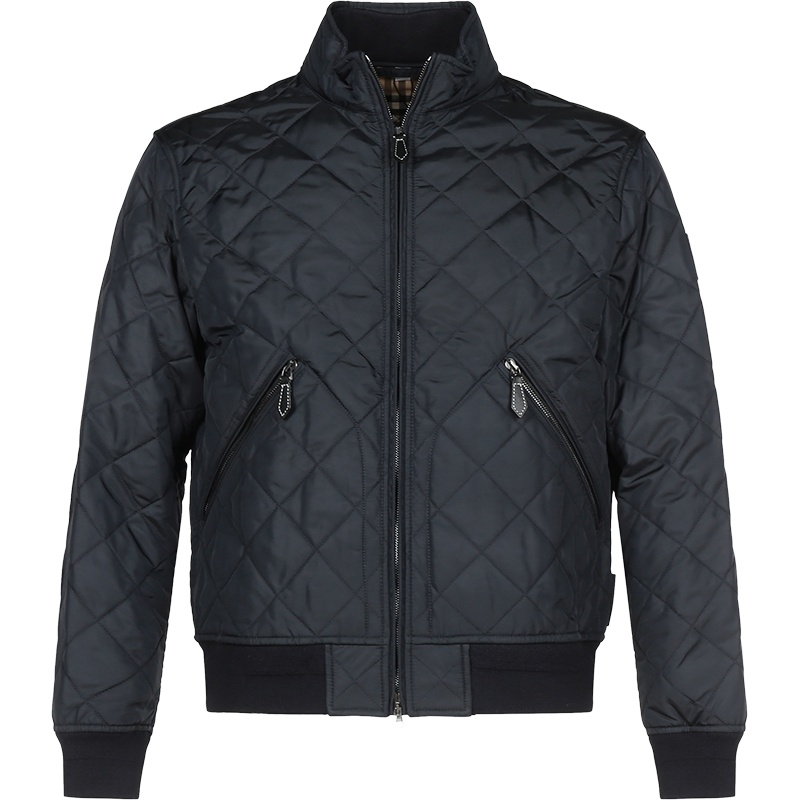 BURBERRY 博柏利 男款 锦纶菱形绗缝棉服夹克外套 80213911