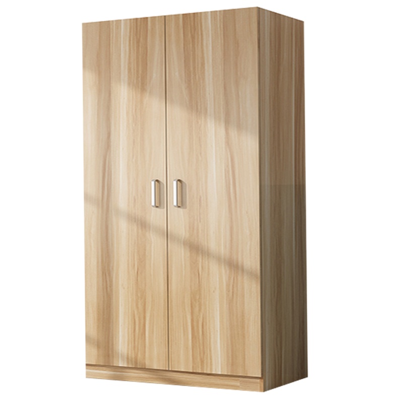 瑞丰杰两门衣柜实木2门RJ-YG01简约柜子双门衣柜衣橱