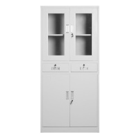 卡里鳄档案办公柜KLE—D42加厚钢制资料档案柜办公柜