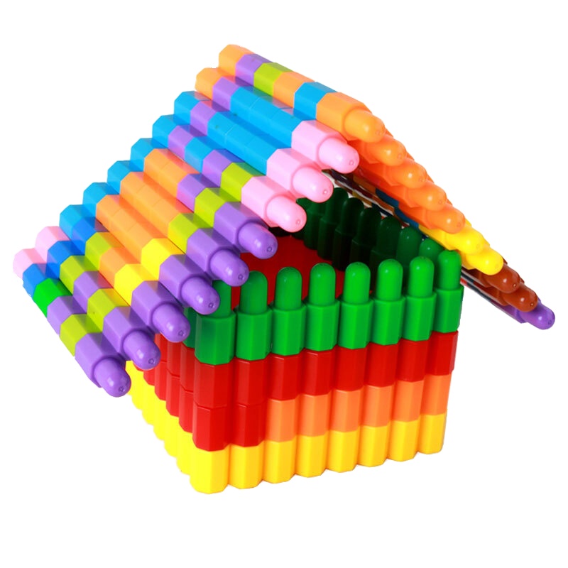 儿童积木塑料拼插拼装益智智力早教宝宝幼儿园亲子启蒙男孩女孩玩具