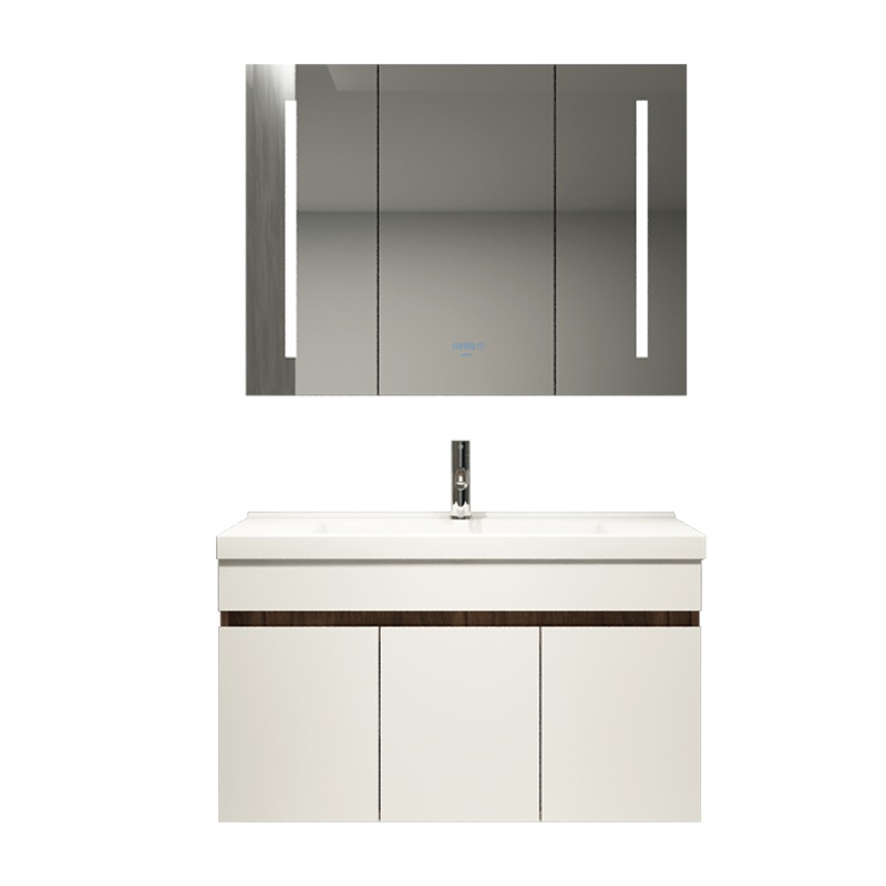 帝王洁具北欧浴室柜智能镜灯全镜柜优质五金多尺寸洗漱台组合德邦物流奥悦