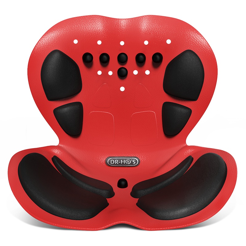 何浩明防驼背矫正器纠正坐姿盆骨修复仪护腰脊椎腰靠背坐垫成人带