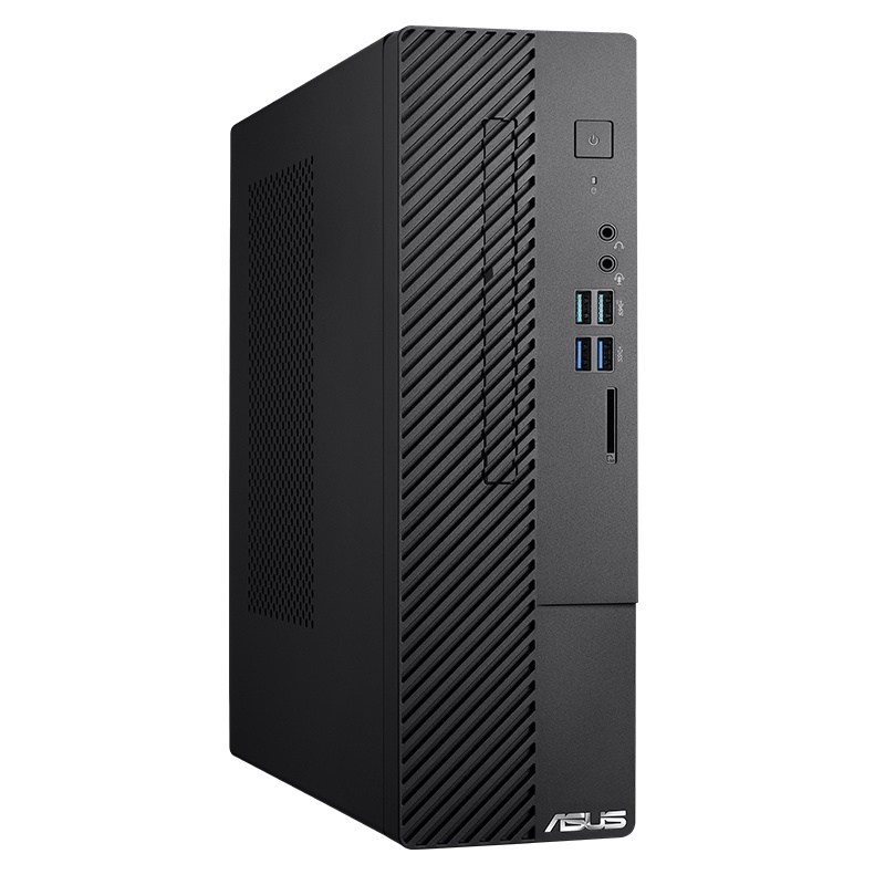 华硕(ASUS) 碉堡S5台式电脑 23.8英寸大屏高清显示器 家用学习办公高性能商务电脑台式主机套机 (I3-10105 8G 1T WIN10)