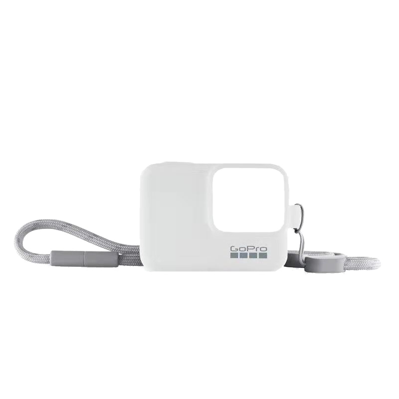 GoPro 硅胶保护套(白色)+挂绳