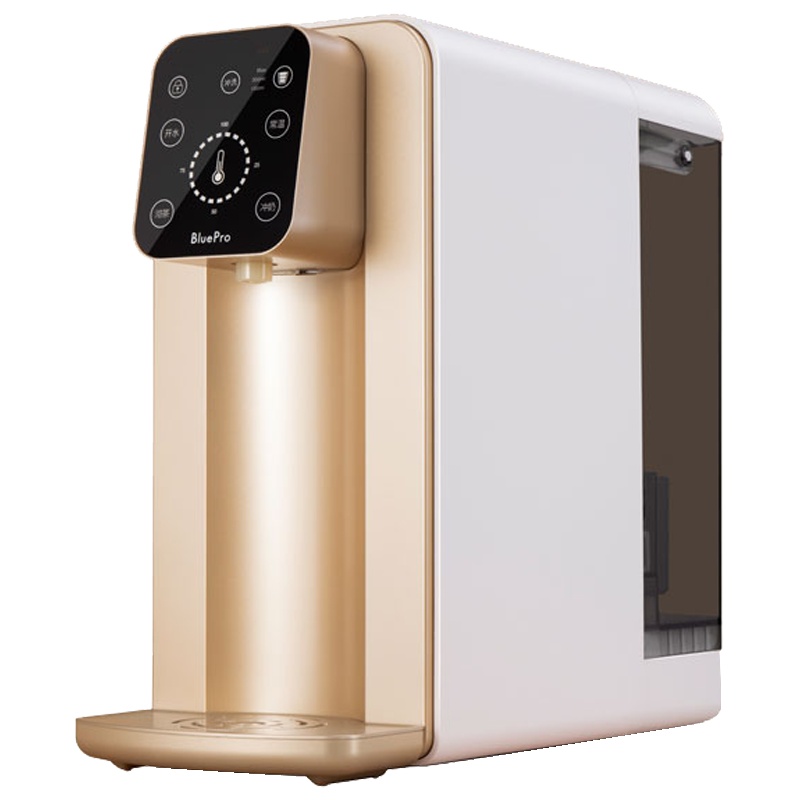 BluePro博乐宝即热式台式饮水机家用办公室台式净饮机自来水直饮净饮一体机RO膜反渗透膜净化加热一体T05