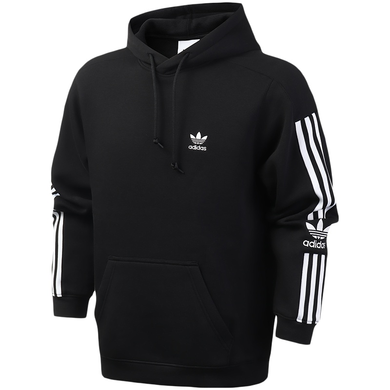 【自营】adidas阿迪达斯三叶草男装运动服休闲连帽卫衣ED6124