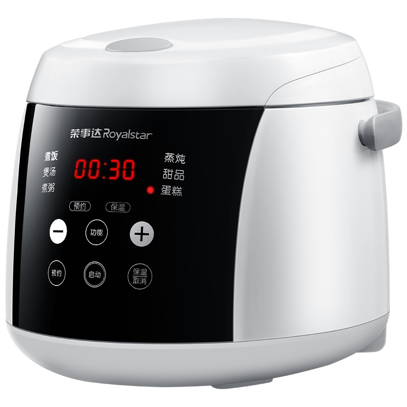 荣事达(Royalstar)电饭煲RFB-S16TCA陶瓷内胆无涂层电饭锅迷你学生宿舍家用1.6L底盘加热
