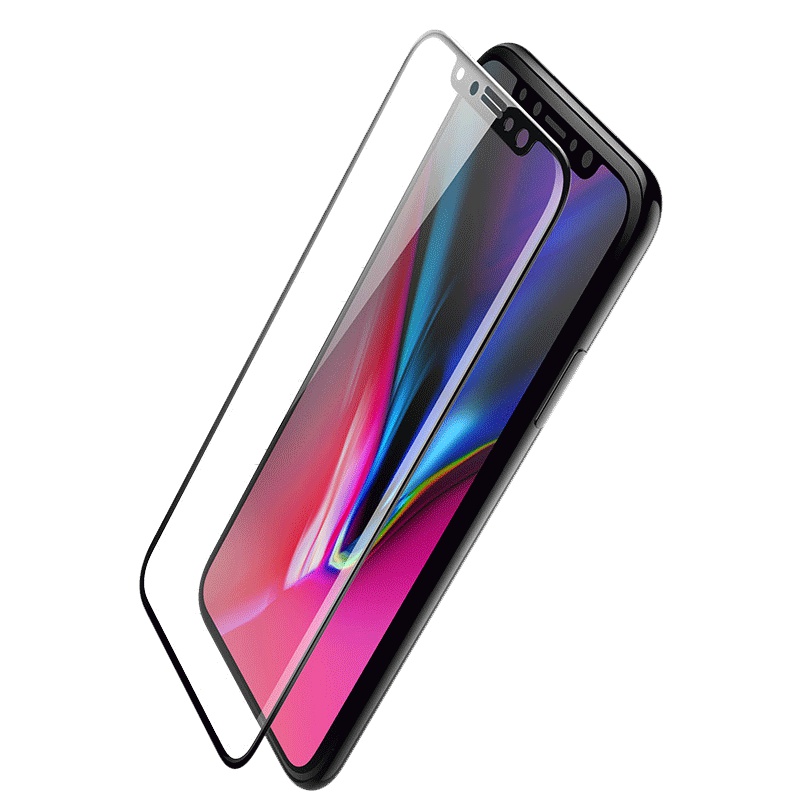ROCKSPACE iPhone X/XS 钢化膜3D曲面全屏软边膜 0.23MM 超薄