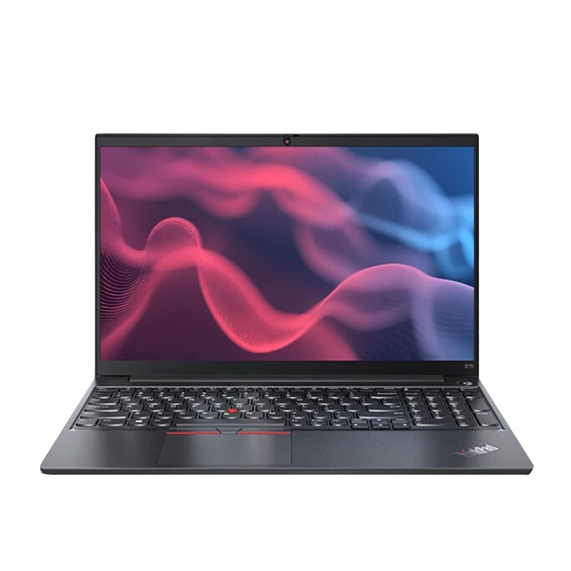 联想ThinkPad E15 2021新款 15.6英寸高性能轻薄笔记本电脑( i5-1135G7 8G 512GSSD ) 高色域 黑色 商务办公 网课学习 影音娱乐