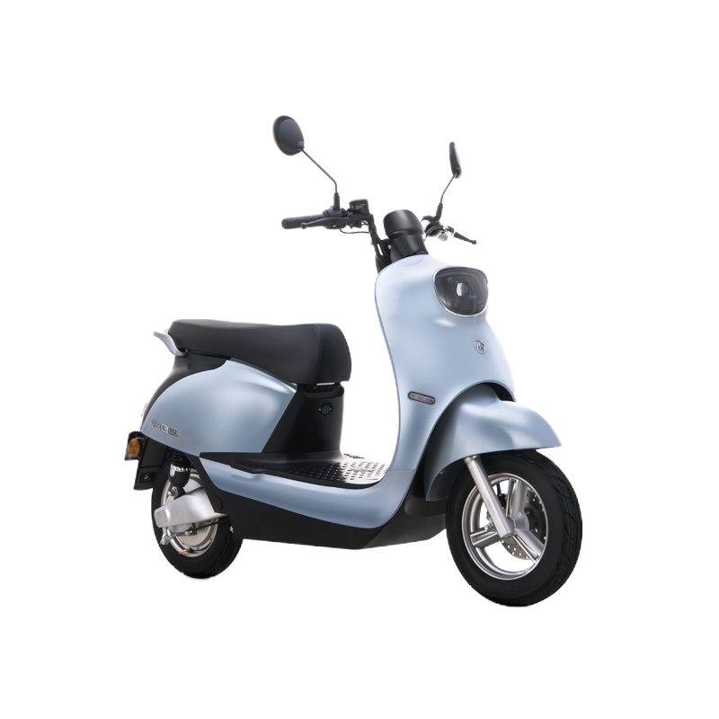 爱玛(AIMA) 雷拉Q312 引擎MAX 豪华轻便长续航电动摩托车 天鹅灰