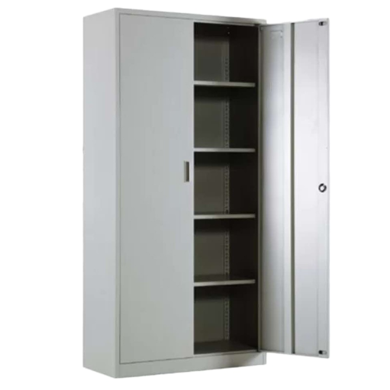 对开门铁皮文件柜高210*宽850*深390mm 厚度0.8