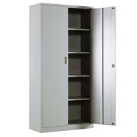 对开门铁皮文件柜高210*宽850*深390mm 厚度0.8