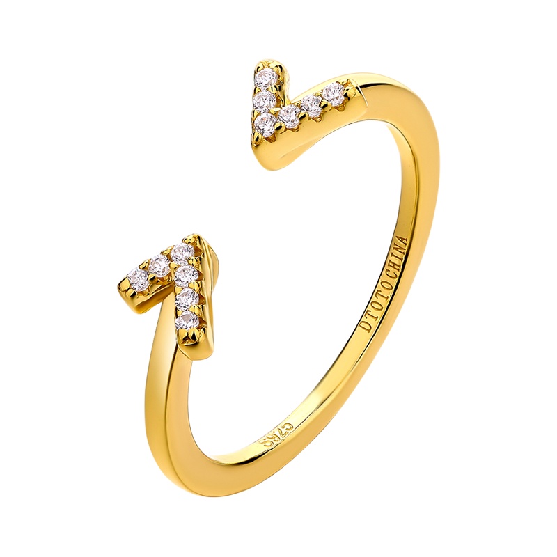 DTOTO S925银日韩版个性表情食指戒指尾戒 手工工艺